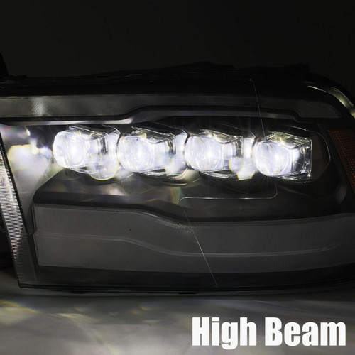 AlphaRex NOVA LED Projector Headlights Plank Style for Dodge Ram 1500HD | 880591