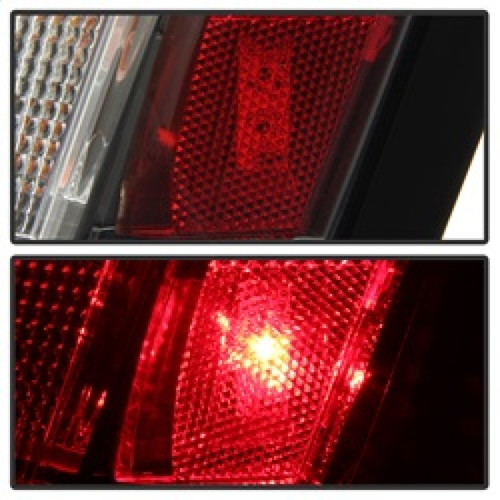 Spyder V2 Light Bar LED Tail Lights for Chrysler 300C/300 - Black