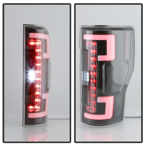 Spyder LED Tail Lights for Ford F-250 Super Duty - Black