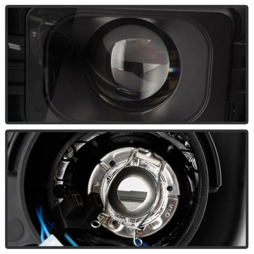 Spyder Projector Headlights for Dodge Durango - Black
