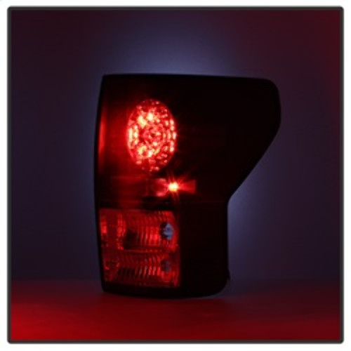 Spyder LED Tail Lights for Toyota Tundra - Black