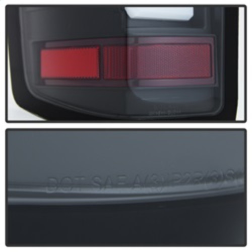 Spyder Light Bar LED Tail Lights for Chevy 1500 - Black Spyder Light Bar LED Tail Lights for Chevy 1500 - Black