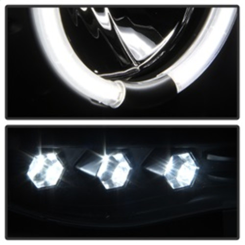 Spyder Projector Headlights CCFL Halo for Dodge Ram 1500 - Black