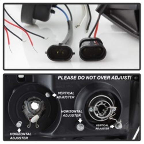 Spyder Projector LED Halo for GMC Sierra 1500/Sierra Denali - Black