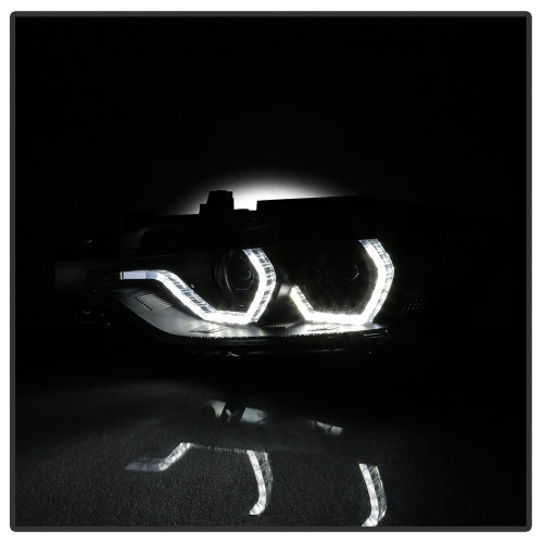 Spyder Projector Headlights for BMW F30 3 Series 4DR - Black Spyder Projector Headlights for BMW F30 3 Series 4DR - Black