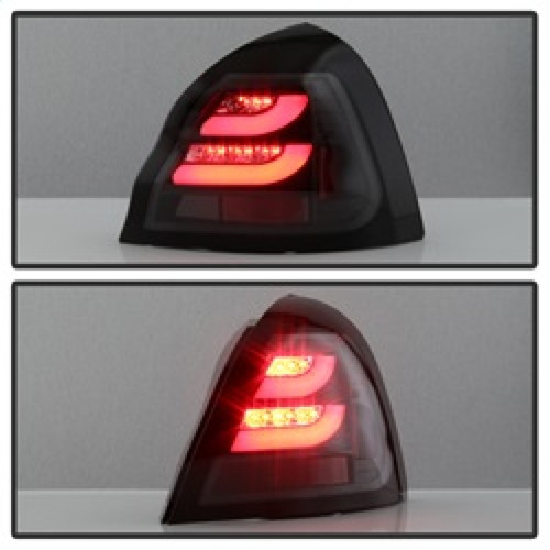 Spyder Light Bar LED Tail Light for Pontiac Grand Prix - Black