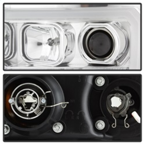 Spyder V2 Projector Headlights for GMC Sierra 1500/2500/3500 - Chrome