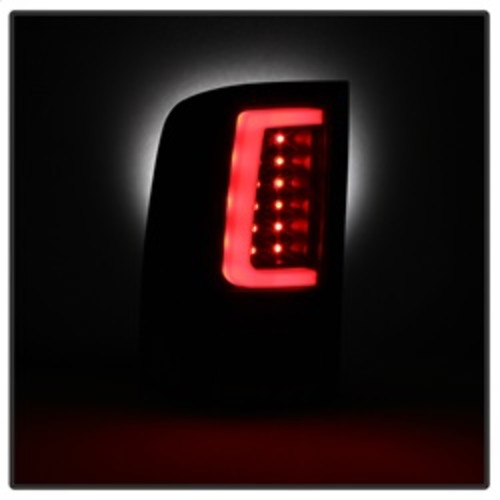 Spyder V2 Light Bar LED Tail Lights for GMC Sierra 1500 - Black