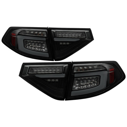 Spyder LED Tail Lights Seq Signal for Subaru Impreza WRX Hatchback - Black Smoke Spyder LED Tail Lights Seq Signal for Subaru Impreza WRX Hatchback - Black Smoke