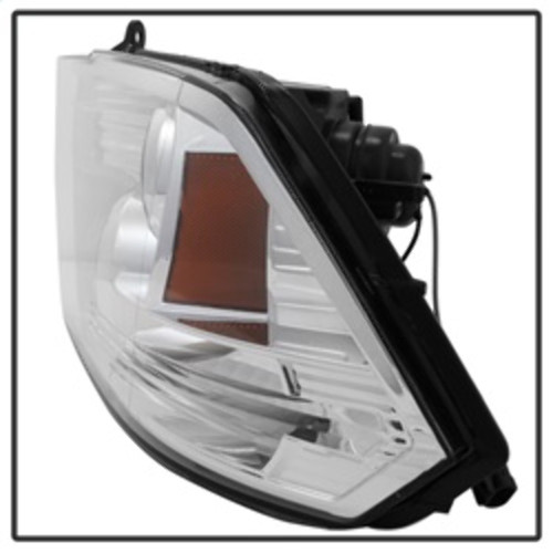 Spyder Projector Headlights LED Halo for Dodge Ram 1500 Halogen - Chrome