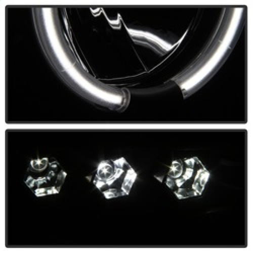 Spyder Projector Headlights CCFL Halo for Dodge Ram 1500 - Black Smoke