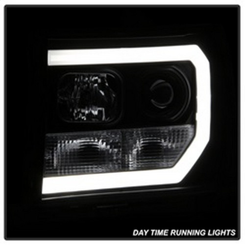 Spyder V2 Projector Headlights for GMC Sierra 1500/2500/3500 - Black