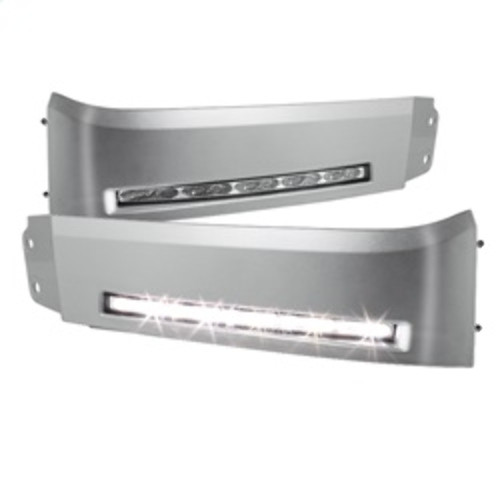 Spyder Daytime LED Running Lights w/o Switch for Toyota Tundra - Silver