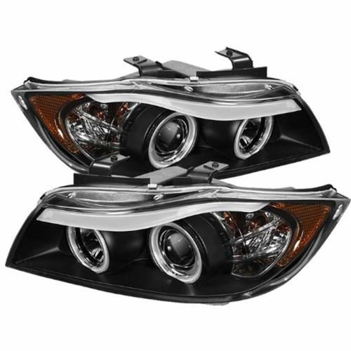 Spyder Projector CCFL Halo for BMW E90 3-Series 4DR - Black