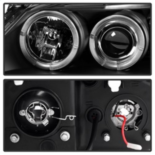 Spyder Projector Headlights LED Halo for Pontiac G6 2/4DR - Black