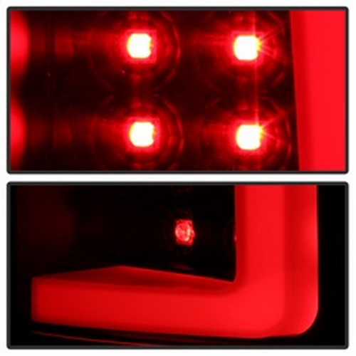 Spyder V3 LED Tail Lights for Silverado - Black