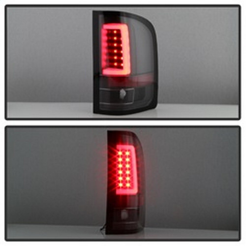 Spyder V3 LED Tail Lights for Silverado - Black