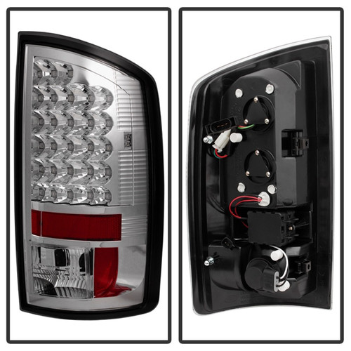 Spyder LED Tail Lights for Dodge Ram 1500/Ram 2500/3500 - Chrome