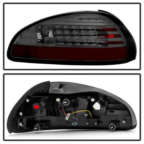 Spyder LED Tail Lights for Pontiac Grand Prix - Smoke