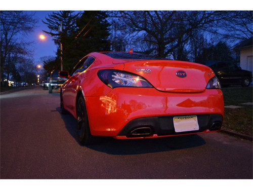 Spyder LED Tail Lights for Hyundai Genesis 2Dr - Black