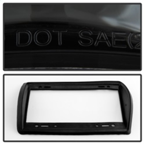 Spyder Euro Tail Lights for Ford Excursion/Econoline - Smoke