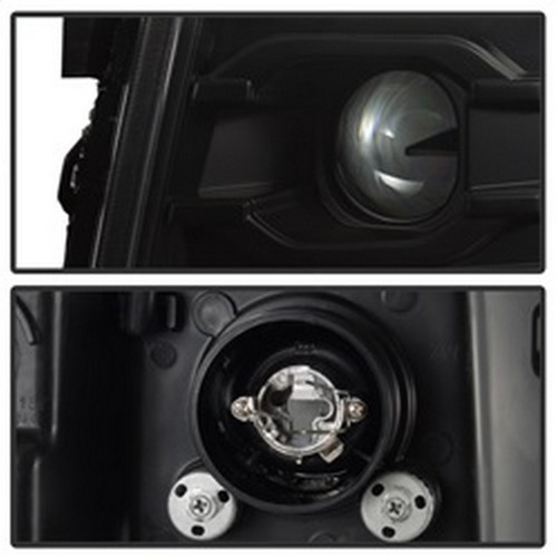 Spyder Version 3 Projector Headlights for Chevy Silverado 1500 - Black