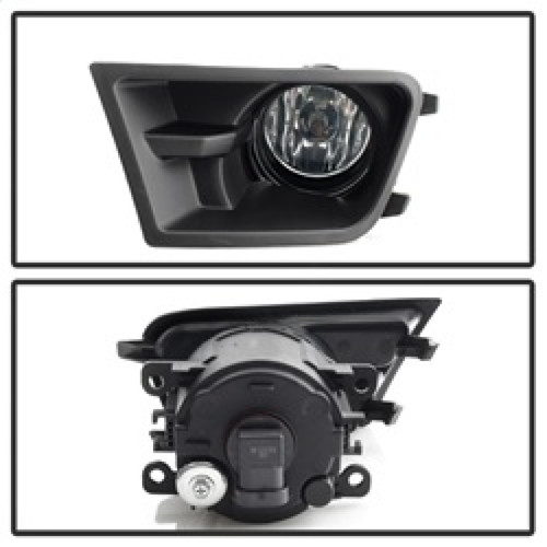 Spyder Fog Light w/ Universal Switch for Ford Mustang - Clear