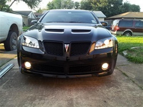 Spyder Projector Headlights DRL for Pontiac G8 - Black