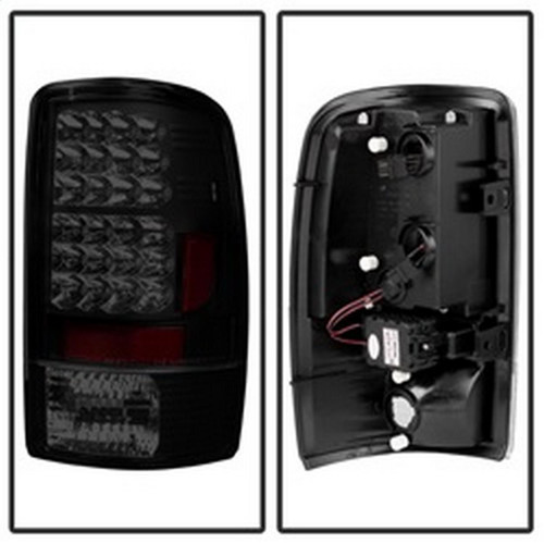 Spyder LED Tail Lights for Chevy Suburban/Tahoe 1500/2500 - Black Smoke