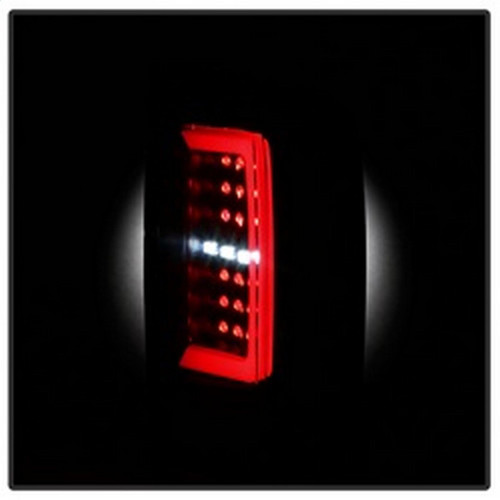Spyder Light Bar LED Tail Lights for Chevy Colorado - Black Smoke