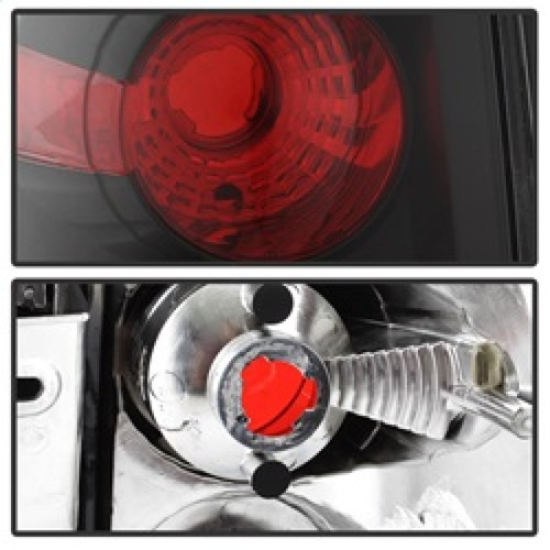 Spyder Euro Style Tail Lights for Lincoln Navigator - Black