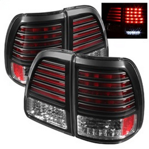 Spyder LED Tail Lights for Toyota Land Cruiser - Black