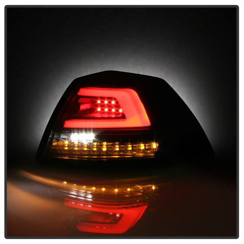 Spyder V2 Light Bar LED Tail Lights for Pontiac G8 - Black