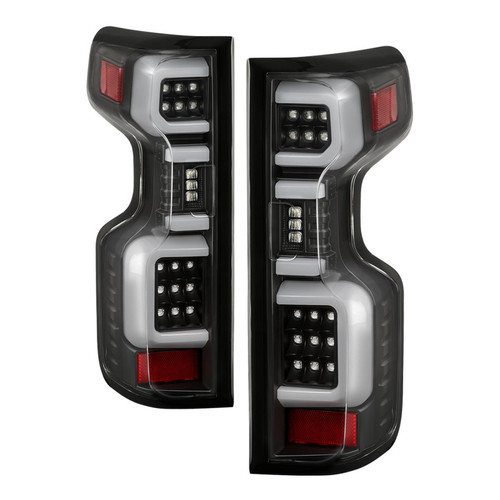 Spyder LED Tail Light for Chevy Silverado - Black