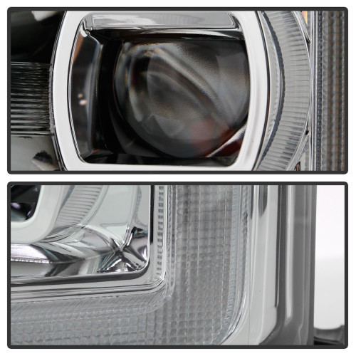 Spyder Full LED Headlights for Ford F-250/F-350/F450 - Black
