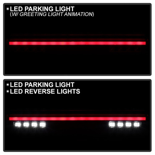 Spyder LED Rear Bumper Light w/ Fog Light for Toyota GR86/BRZ - Black