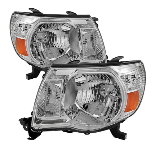 xTune Amber Crystal Headlights for Toyota Tacoma - Chrome xTune Amber Crystal Headlights for Toyota Tacoma - Chrome