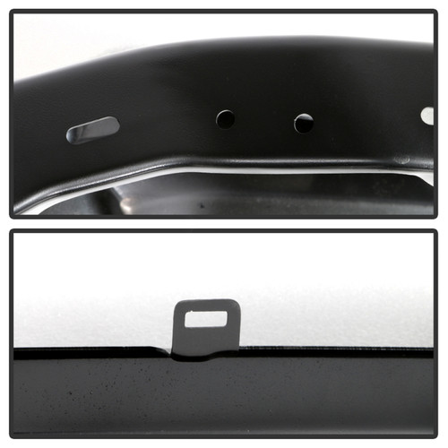 Spyder Front Bumper w/ Fog Lights Hole for Ford F150 KING RANCH - Black