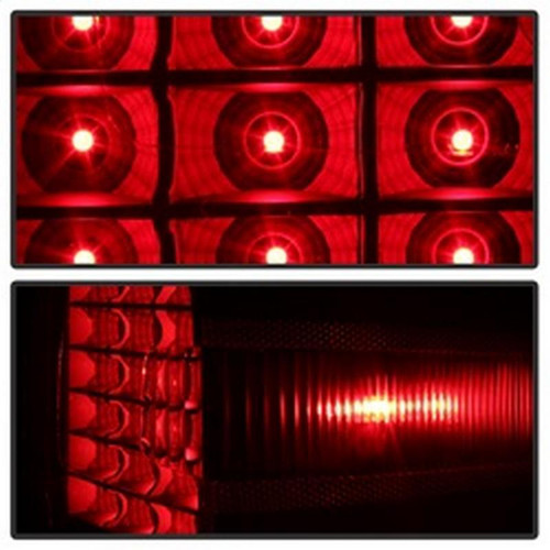 xTune LED Tail Lights for Chevy 1500/Silverado 2500HD/3500HD - Black Smoked