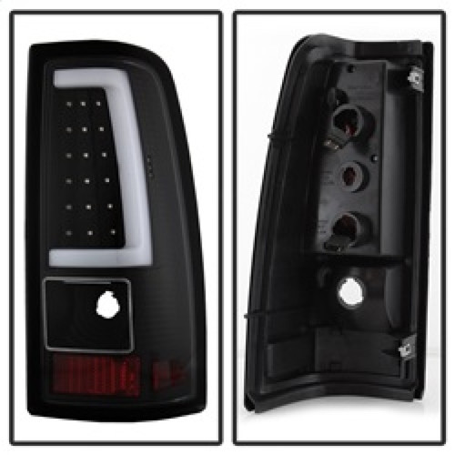 xTune Version 3 Tail Lights for Chevy Silverado 1500/2500/3500 - Black
