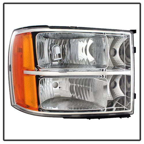 xTune Crystal Headlights for GMC Sierra - Chrome