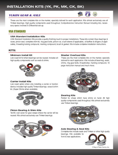 Yukon Gear Positraction Internals For Dana 70 Full-Floating 32 Spline Axles