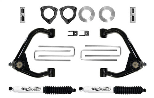 Tuff Country Lift Kit for Chevy 1500 4x4 (4in, w/ Upper Control Arms & Shocks)