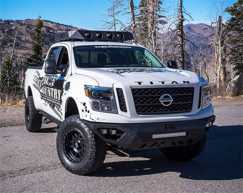 Tuff Country Uni-Ball Lift Kit for Nissan Titan XD 4x4 (4in, SX8000 Shocks)