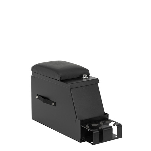 Tuffy Security Products Series Console, 8-Inch, Black