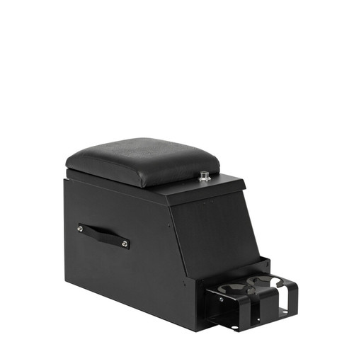 Tuffy Security Products Series Console, 8-Inch, Black