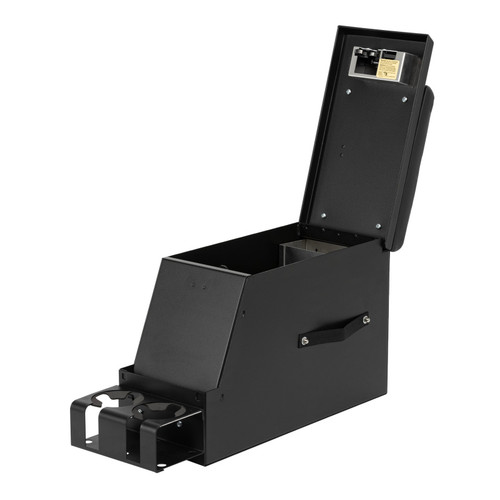 Tuffy Security Products Series Console, 8-Inch, Black