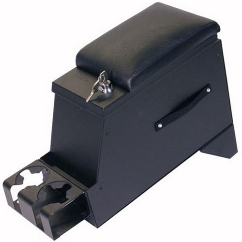 Tuffy Security Products Series Console, 8-Inch, Black