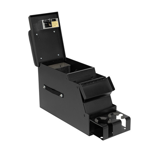 Tuffy Security Products Stereo Console, 8-Inch, Black