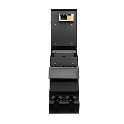Tuffy Security Products Stereo Console, 8-Inch, Black
